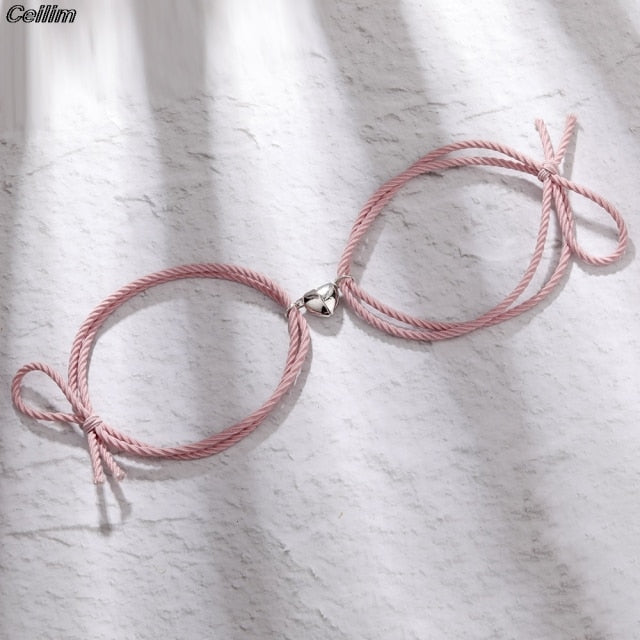 LoveLink- Heart magnetic Bracelets For Couples