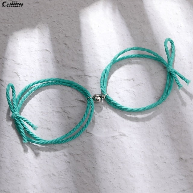 LoveLink- Heart magnetic Bracelets For Couples