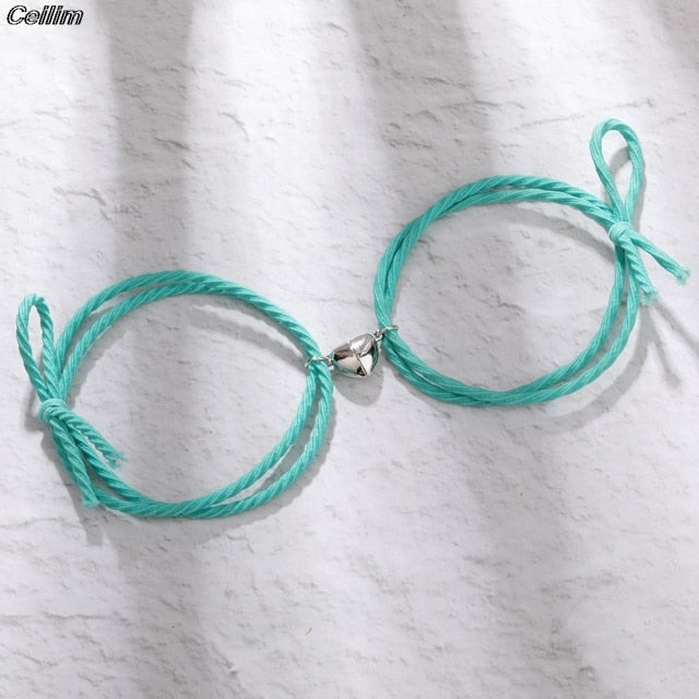LoveLink- Heart magnetic Bracelets For Couples