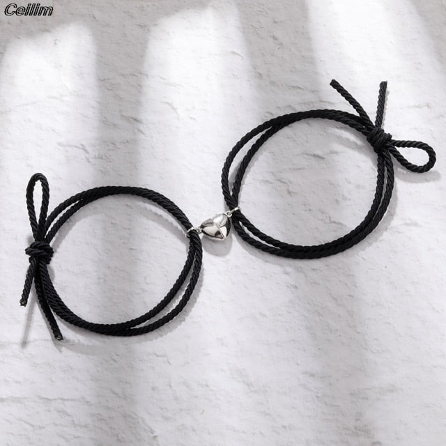LoveLink- Heart magnetic Bracelets For Couples