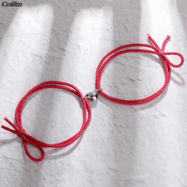 LoveLink- Heart magnetic Bracelets For Couples