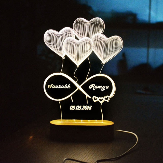 LumiLuxx- Endless Love 3D Light