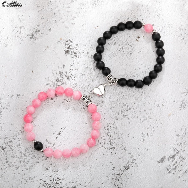 LoveLink- Heart magnetic Bracelets For Couples