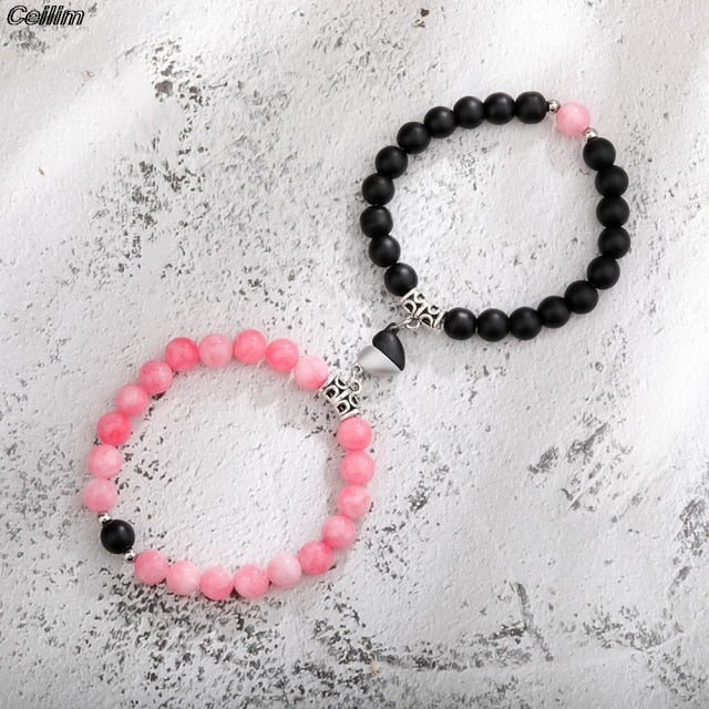 LoveLink- Heart magnetic Bracelets For Couples