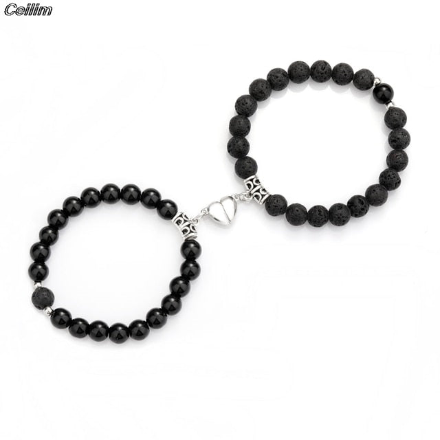 LoveLink- Heart magnetic Bracelets For Couples