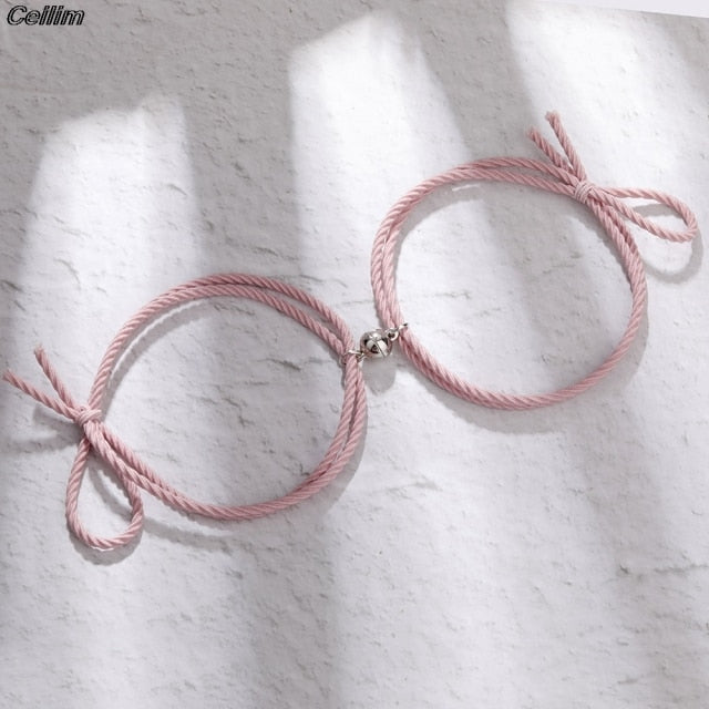 LoveLink- Heart magnetic Bracelets For Couples