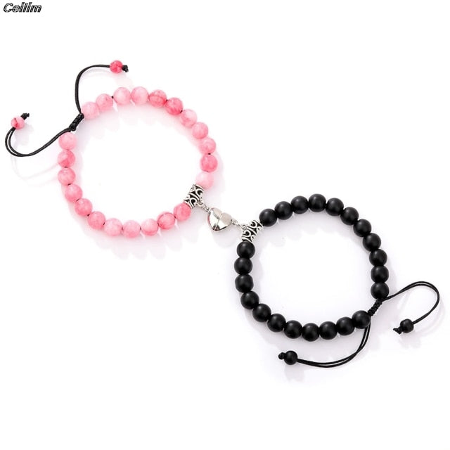 LoveLink- Heart magnetic Bracelets For Couples